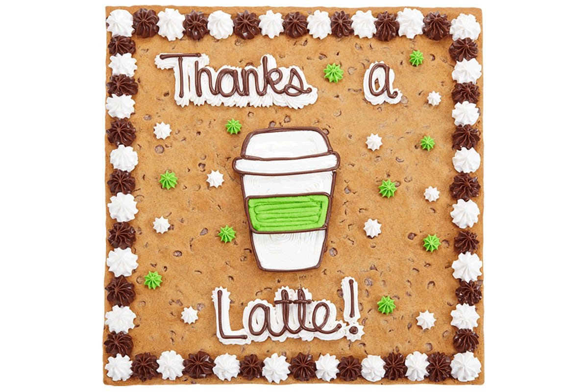 Order Thanks A Latte - O4040 food online from Great American Cookies - Bel Air Mall store, Mobile on bringmethat.com
