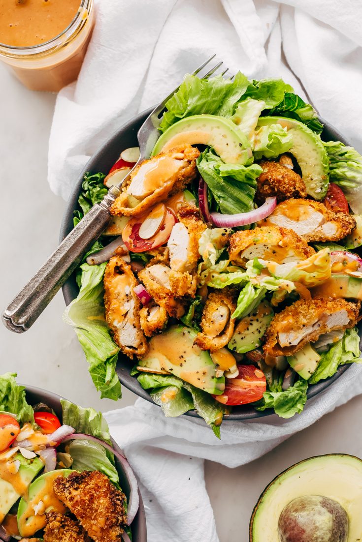 Order Buffalo Chicken Salad food online from Pizza Station store, Bellevue on bringmethat.com