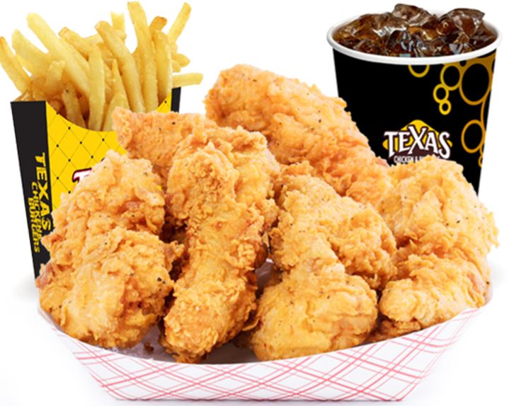 Order Five Piece Tenders Combo food online from Texas Chicken & Burgers store, Bronx on bringmethat.com