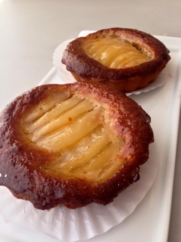 Order Pear Tart food online from Dore Bakery store, Brentwood on bringmethat.com