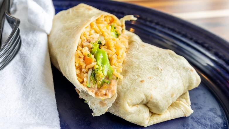 Order Veggie Burrito food online from Cabo Taco store, Cincinnati on bringmethat.com