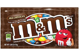 Order M&M Standard Size Candy food online from Bi Rite Supermarket store, Olmsted Falls on bringmethat.com