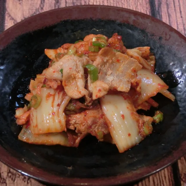 Order Pork Kimchi food online from Izakaya Takasei store, Fullerton on bringmethat.com