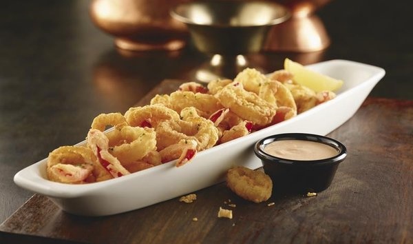 Order Fried Calamari Platter food online from Planet Pizza store, Stamford on bringmethat.com