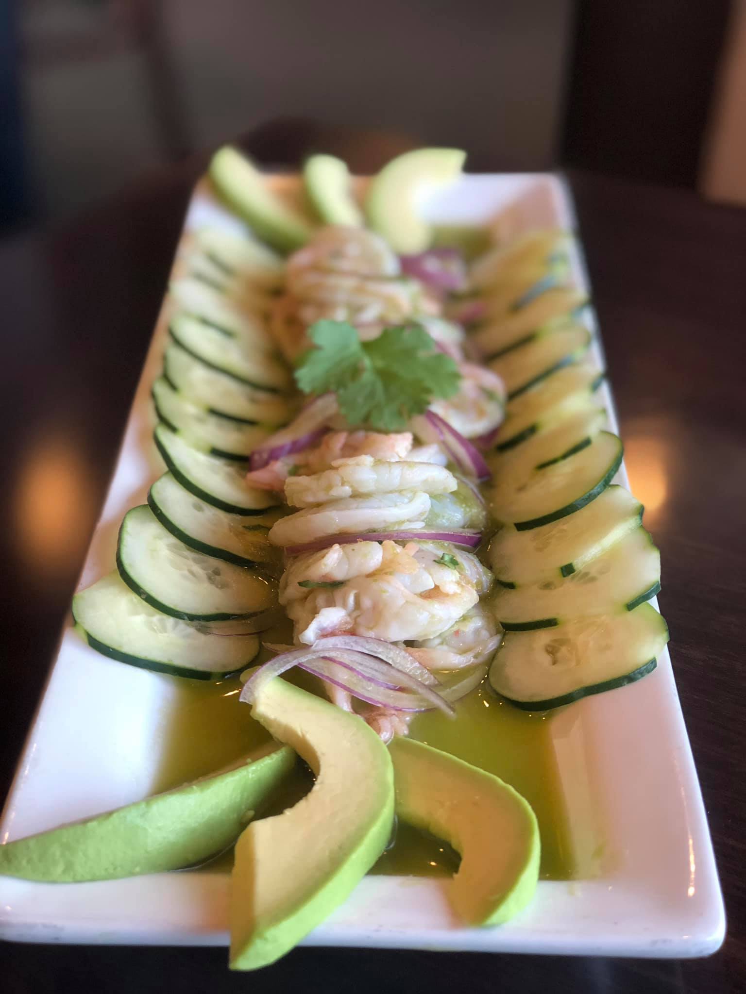 Order Aguachiles Starter food online from Fiesta Mexican Restaurant store, Kennewick on bringmethat.com