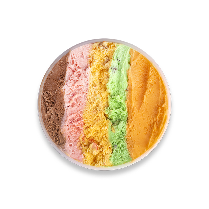 Order Rainbow Pint food online from The Original Rainbow Cone store, Chicago on bringmethat.com