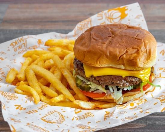 Order Impossible Burger + Fries food online from Burgers And Shakes store, Old Bridge Township on bringmethat.com