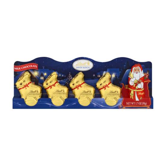 Order Lindt Mini Sleigh Milk Chocolate Candy, 1.7 oz. 5-Pack food online from Cvs store, WALLINGFORD on bringmethat.com