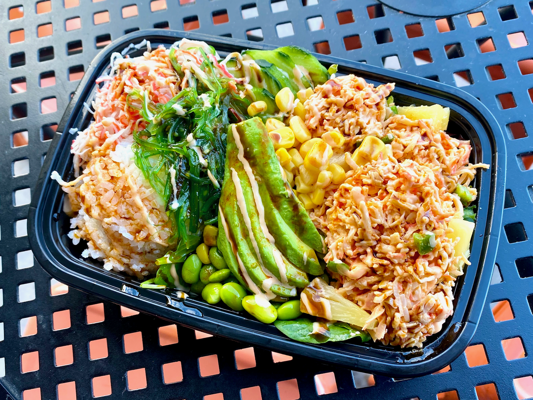 Order new GOSAN CALI BOWL SPICY(Avocado Included) food online from Gosan Poke&Roll store, Chandler on bringmethat.com