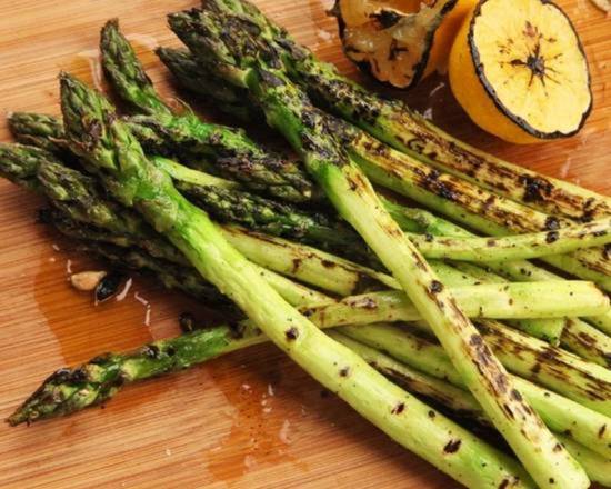 Order Grilled Asparagus food online from Mad Rex Restaurant & Virtual Reality Lounge store, Philadelphia on bringmethat.com