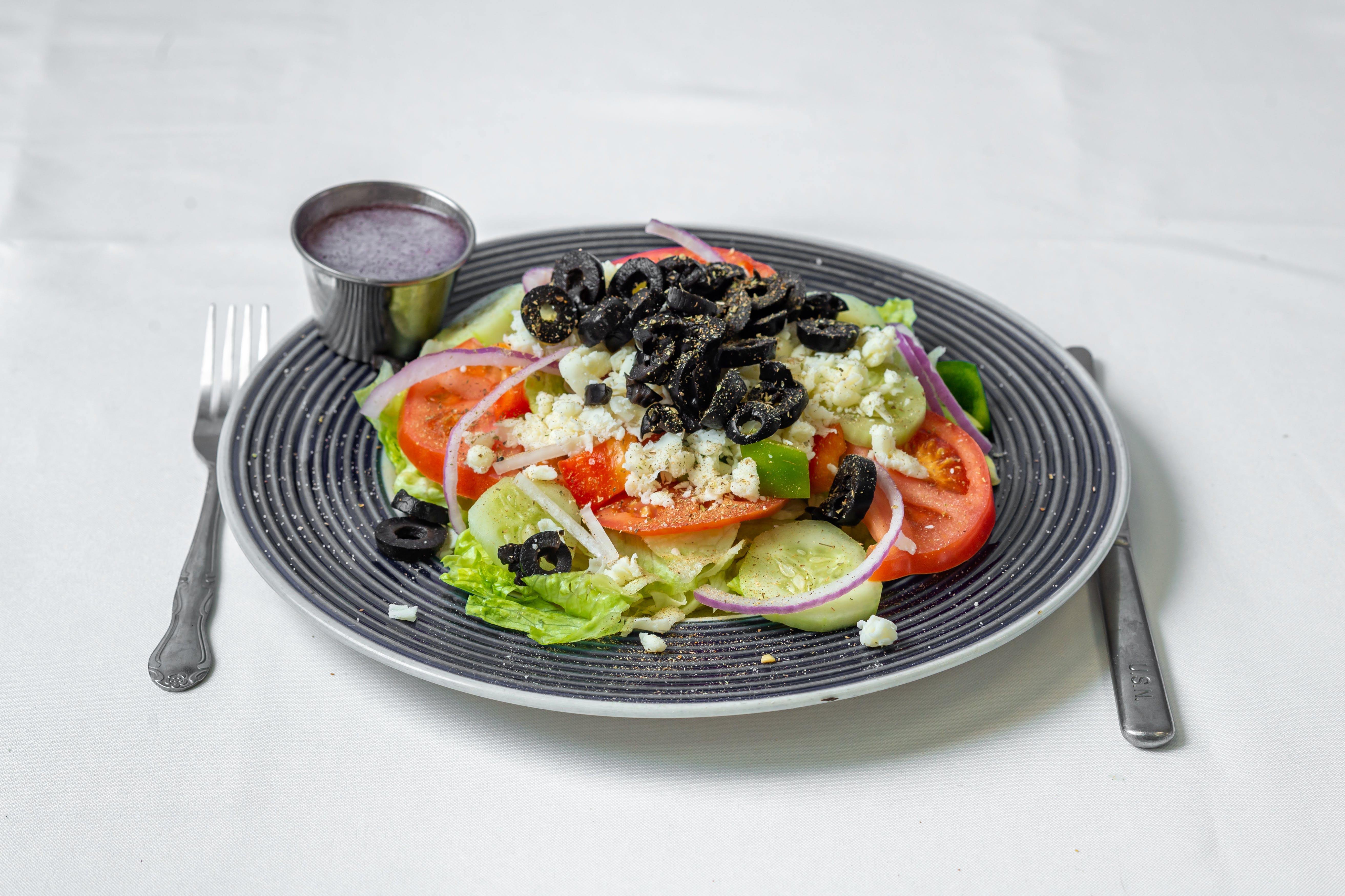 Order Italian Salad - Salad food online from Doria Pizza Restaurant store, Summit on bringmethat.com