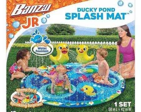 Order Banzai Jr Ducky Pond Splash Mat (18+ Mos) food online from Temple Beauty Supply store, South Gate on bringmethat.com