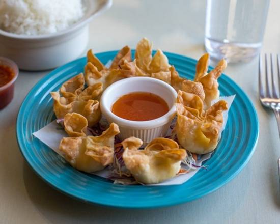 Order Crab Rangoon food online from Tweety Thai Cuisine store, San Diego on bringmethat.com