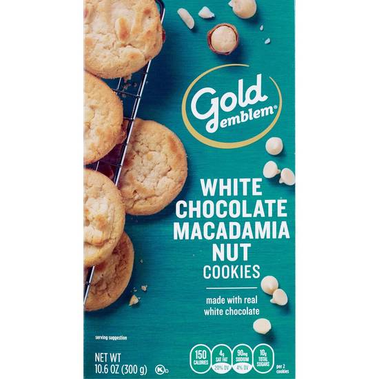 Order Gold Emblem  White Chocolate Chip Macadamia Cookies food online from Cvs store, LANETT on bringmethat.com