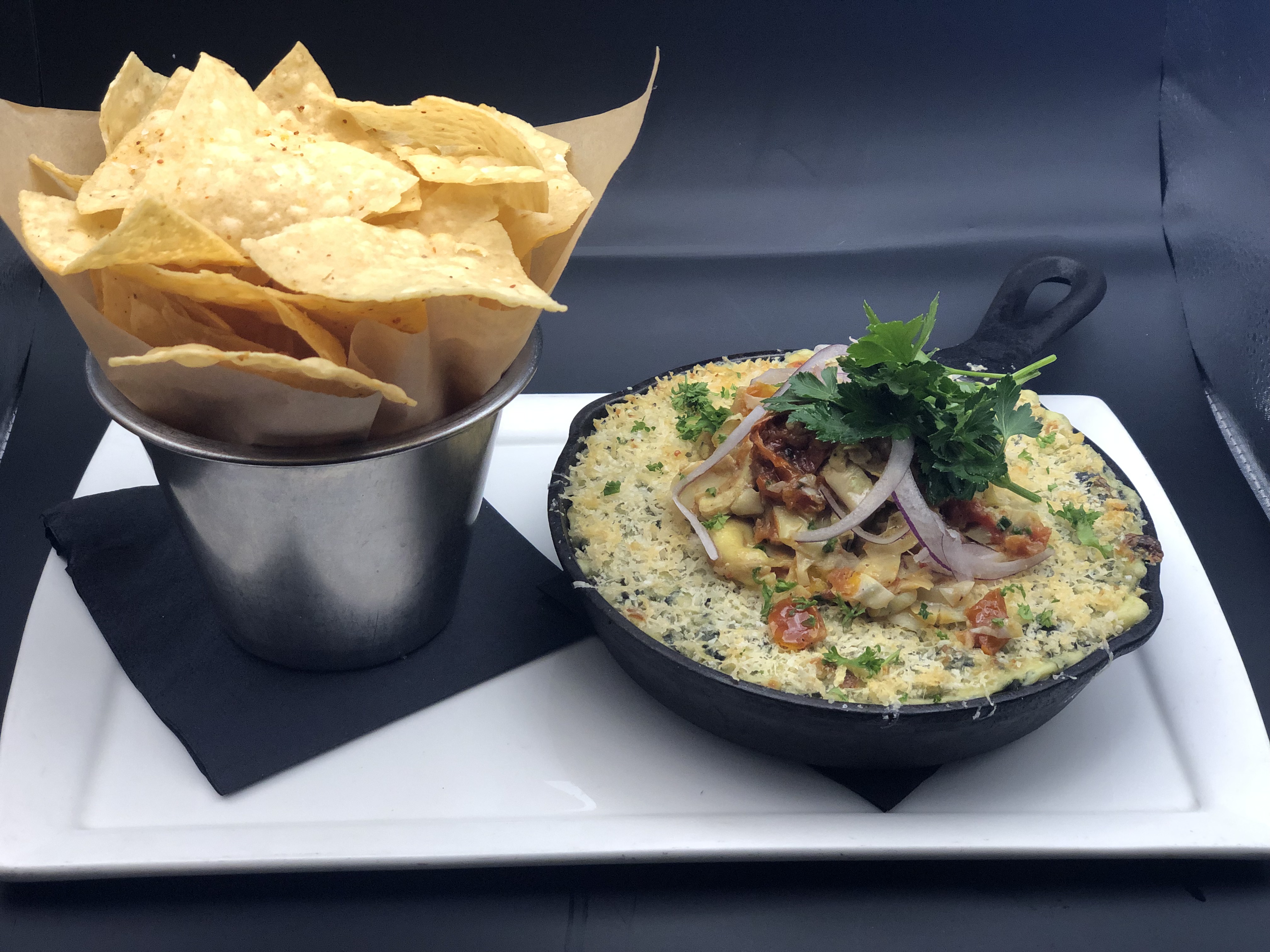 Order Artichoke Dip food online from TAPS Fish House & Brewery store, Corona on bringmethat.com