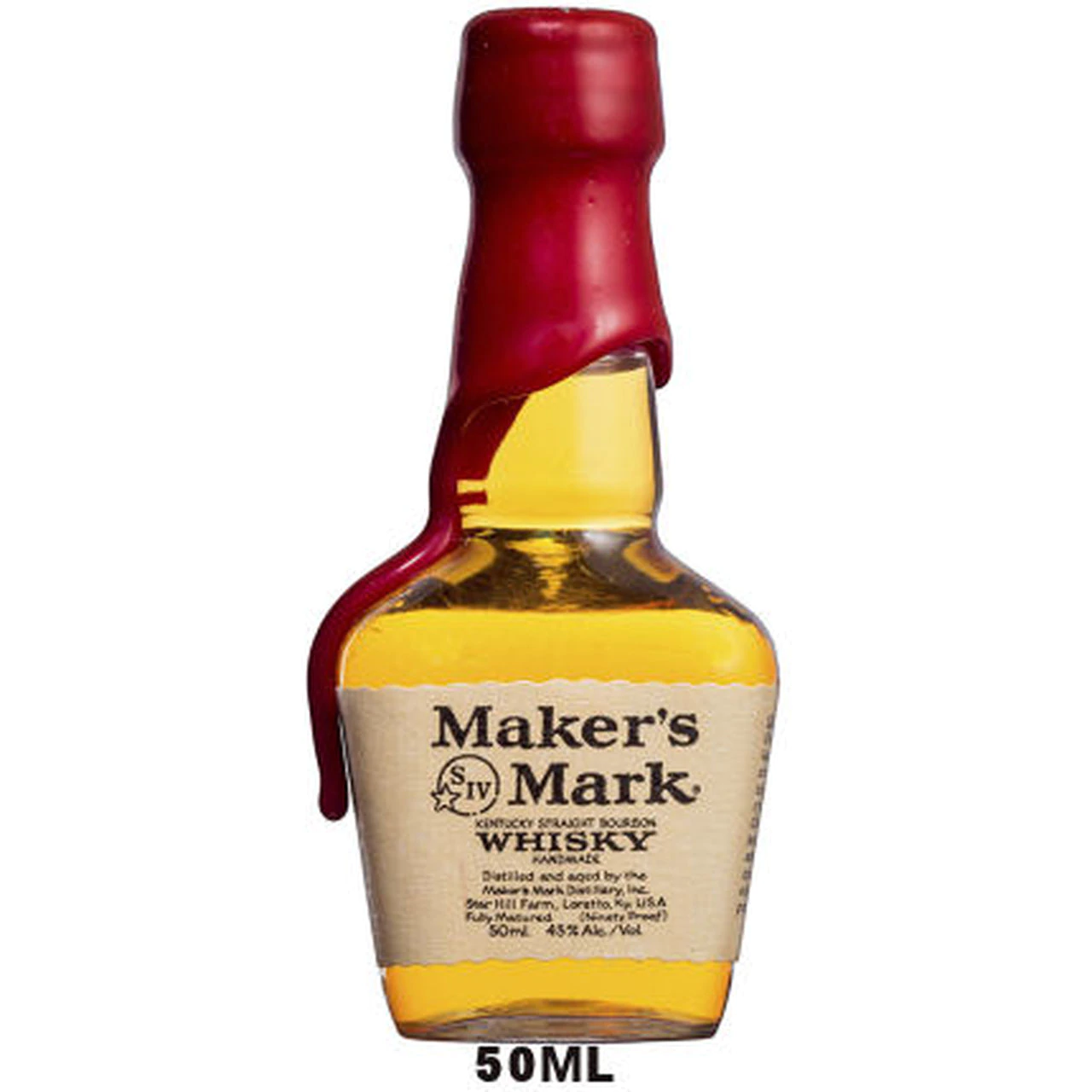 Order Maker's Mark Whisky 50 ml. food online from Village Wine & Spirits store, Ventura on bringmethat.com