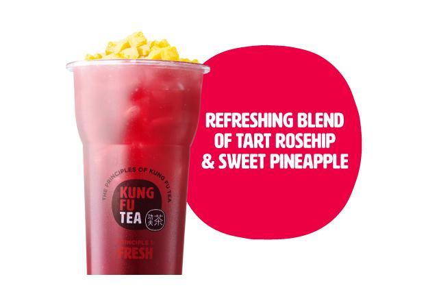 Order Rosehip Pineapple food online from Kung Fu Tea store, State College on bringmethat.com