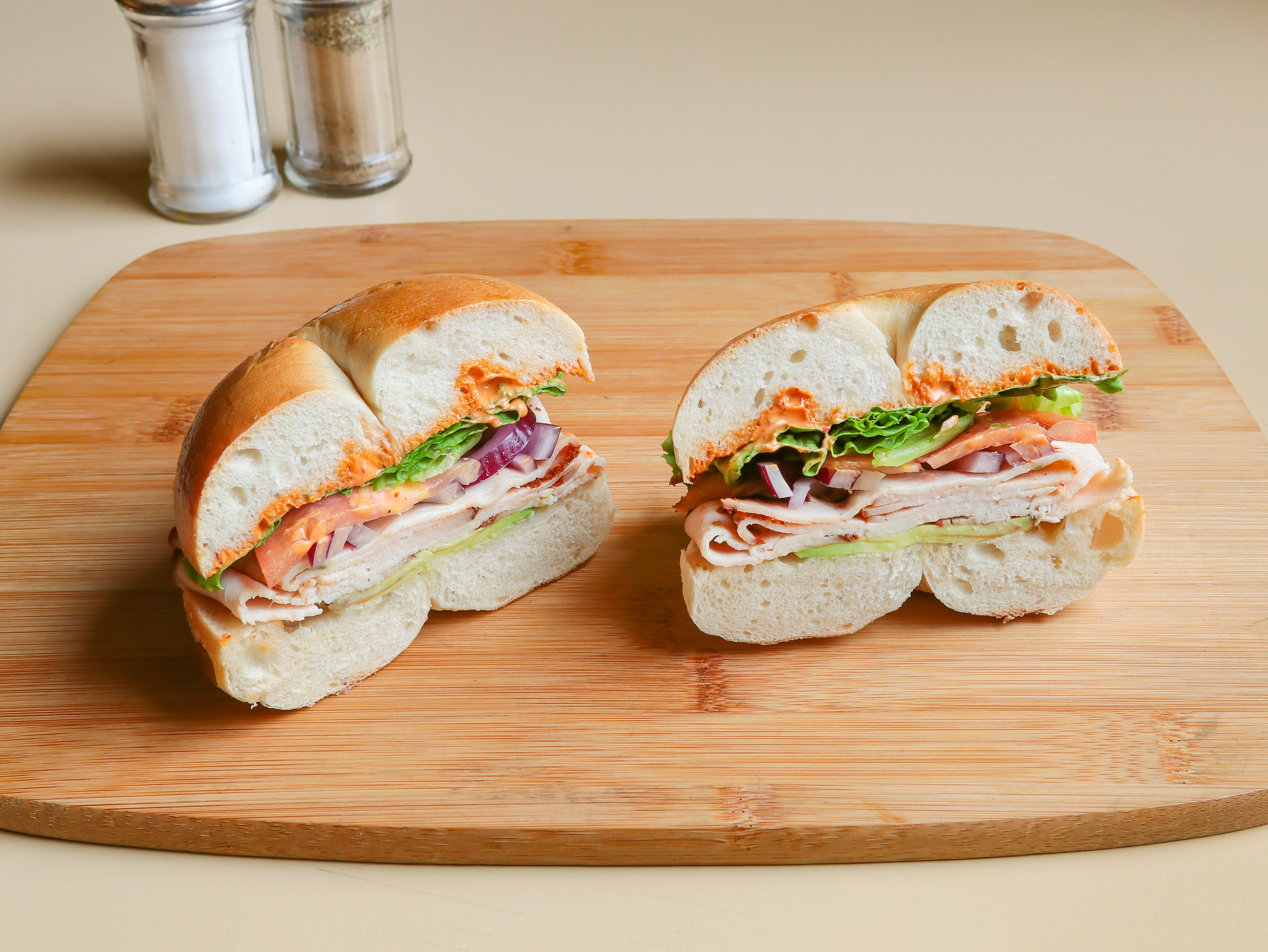 Order Turkey Chipotle Sandwich food online from Bagel Crust Cafe store, State College on bringmethat.com