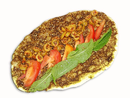 Order Zahtar Wrap food online from Sipan Bakery and Cafe store, Glendale on bringmethat.com