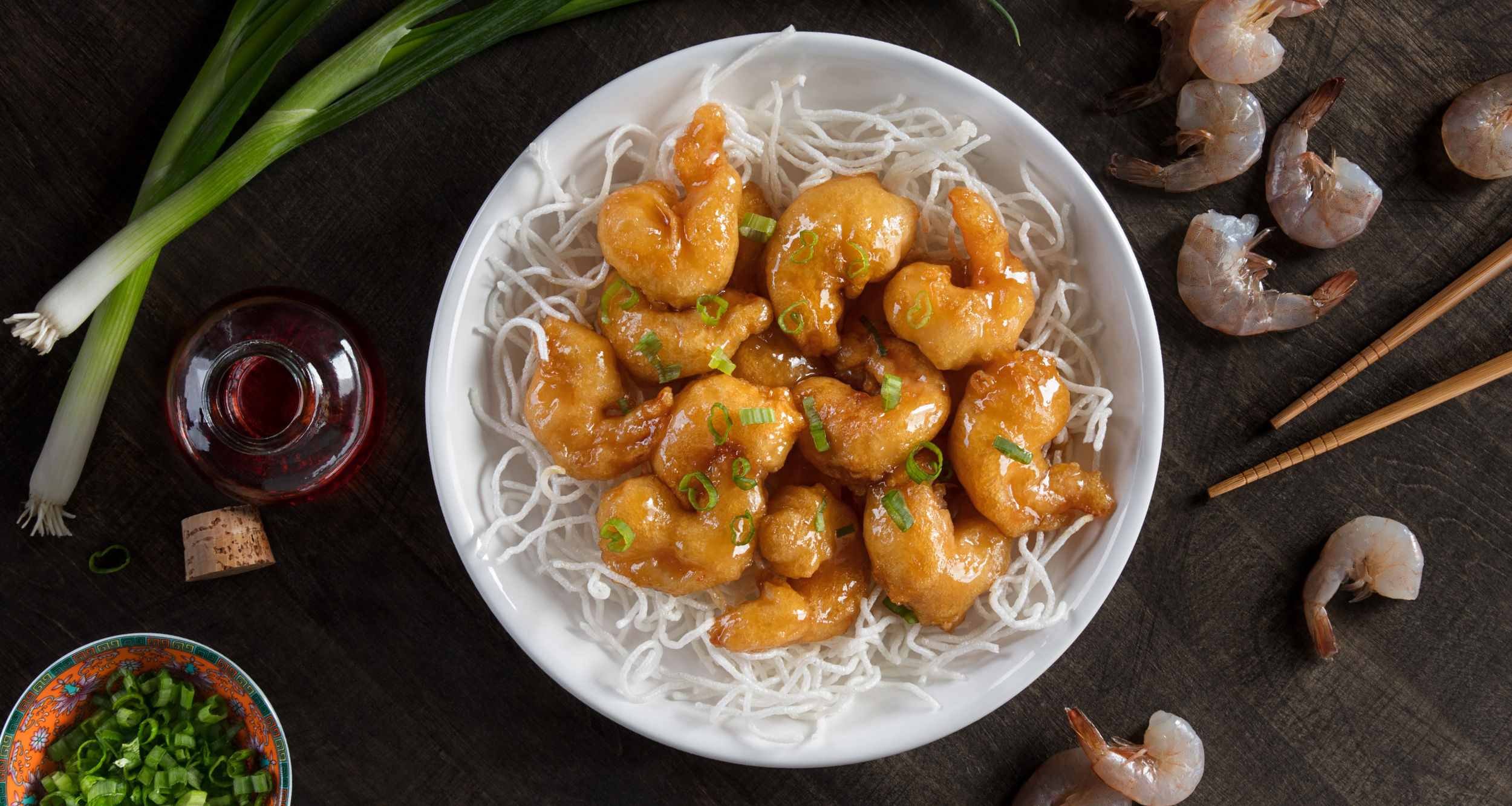 Order Crispy Honey Shrimp food online from Lalibela Ethiopian Restaurant store, Washington on bringmethat.com
