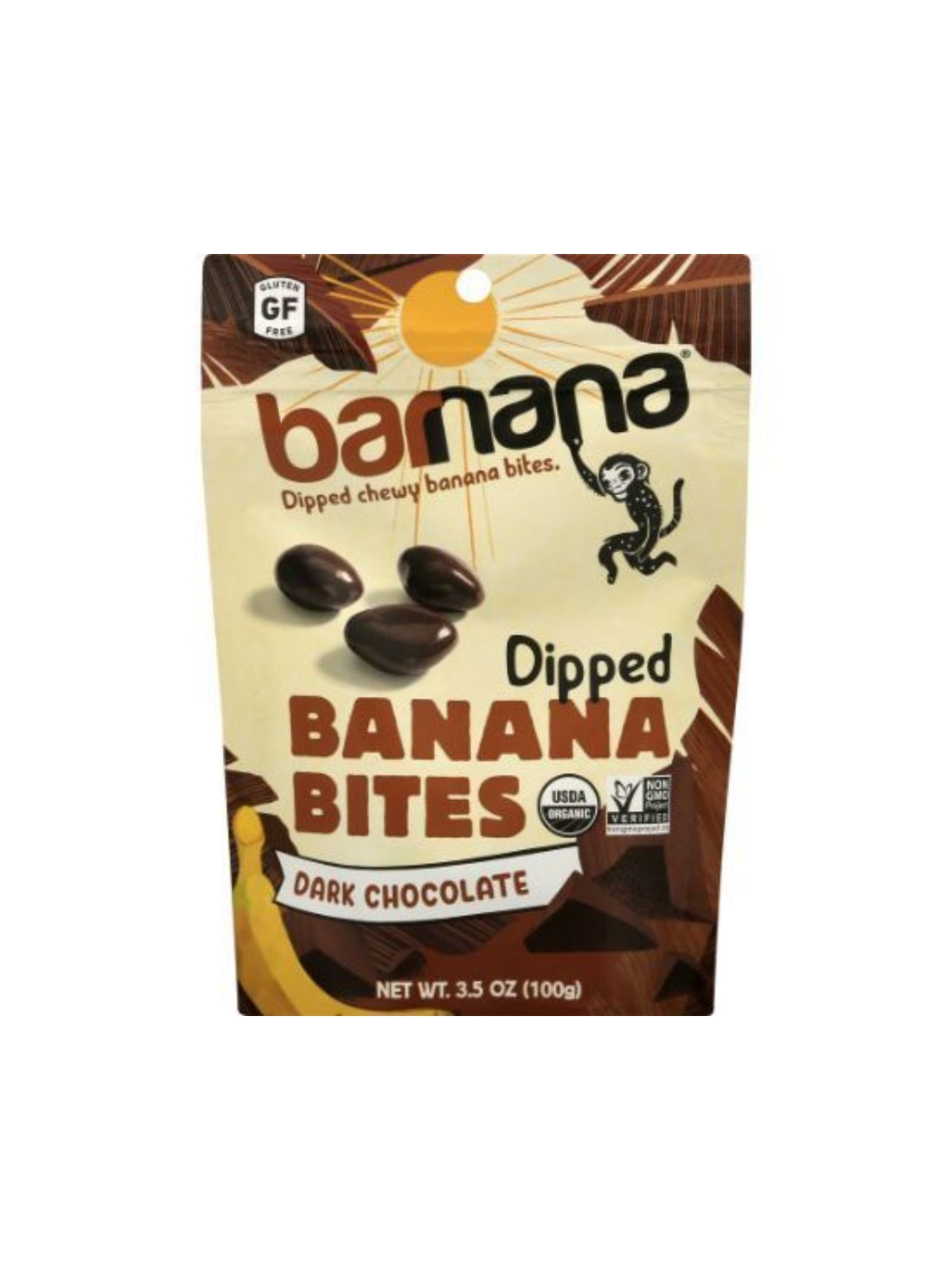 Order Barnana Organic Dark Chocolate Chewy Banana Bites (3.5 oz) food online from Stock-Up Mart store, Los Angeles on bringmethat.com