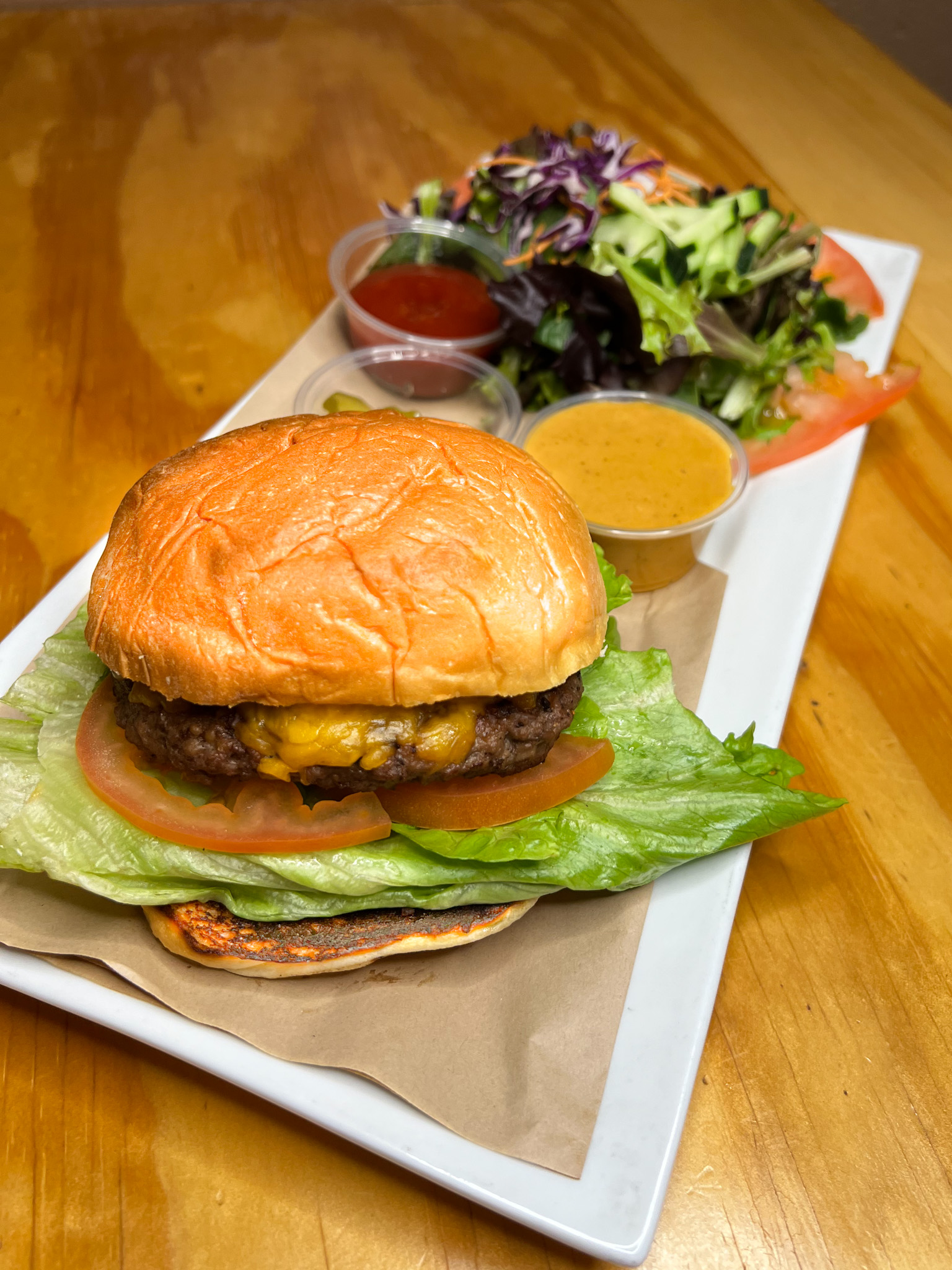Order Impossible Burger food online from House Of Pong store, Claremont on bringmethat.com