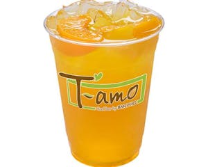 Order T7. Peach Green Tea  food online from BMC Pho store, El Monte on bringmethat.com