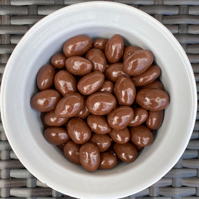 Order Milk Chocolate Covered Almonds food online from Chocolate Boutique store, Pittsburgh on bringmethat.com