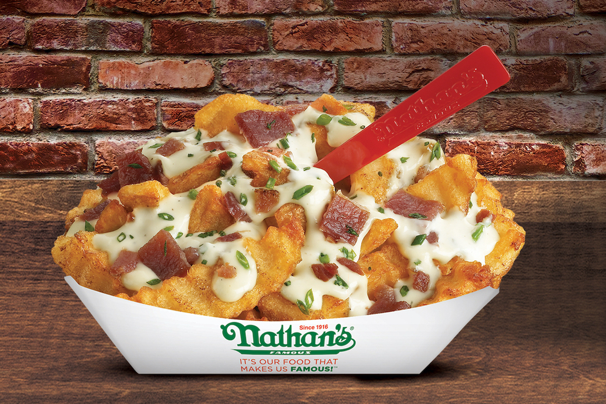 Order Bacon Ranch Fries food online from Nathan's Famous store, Olde West Chester on bringmethat.com