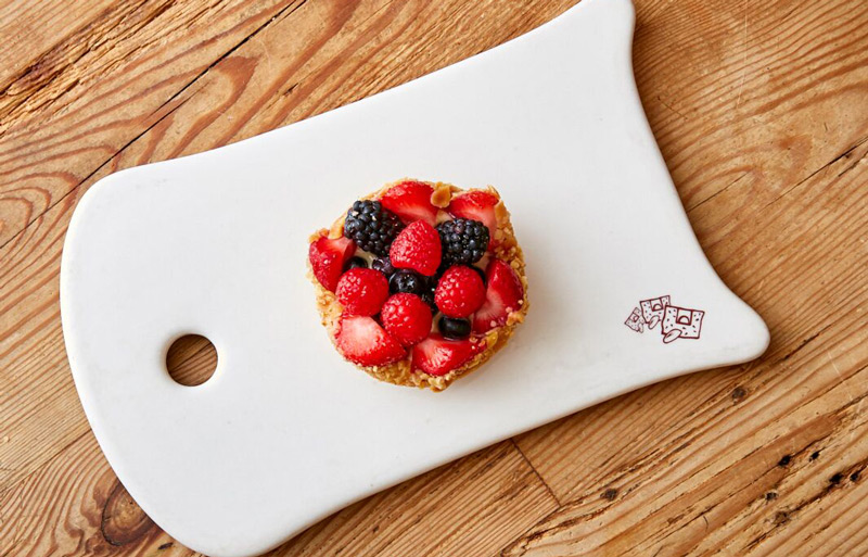 Order Mixed Berry Tart food online from Le Pain Quotidien store, Los Angeles on bringmethat.com
