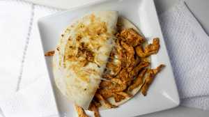 Order Regular Quesadilla with Meat food online from Taqueria San Jose store, Modesto on bringmethat.com