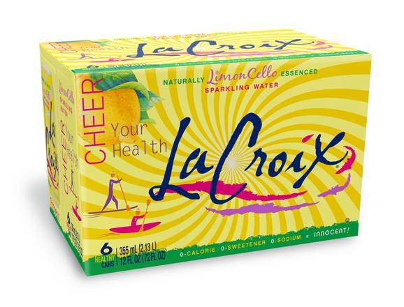 Order LaCroix Sparkling Water Drinks Limon Cello (6 ct) food online from Rite Aid store, Stark County on bringmethat.com