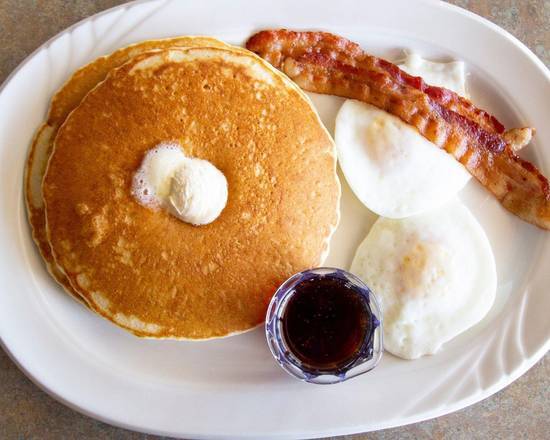 Order Hot Cake Combo food online from Pegahs Family Restaurant store, Mission on bringmethat.com