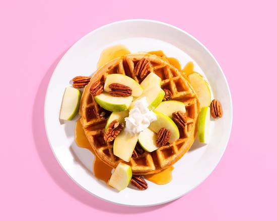Order Caramel Apple Waffle food online from Wanna Waffle store, Mount Vernon on bringmethat.com