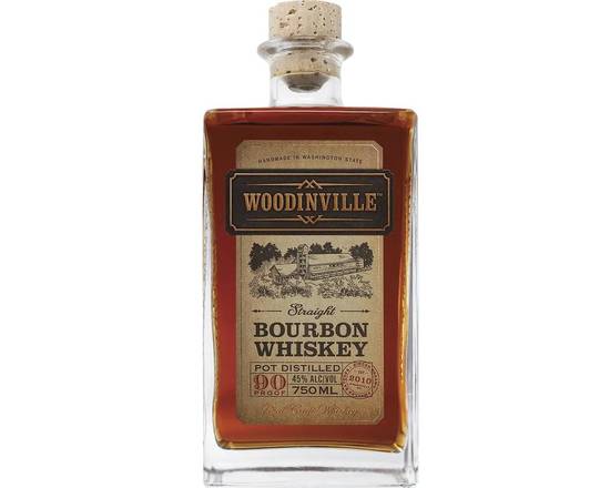 Order Woodinville Bourbon, 750 ml (45% ABV) food online from Van Ness Liquors store, San Francisco on bringmethat.com