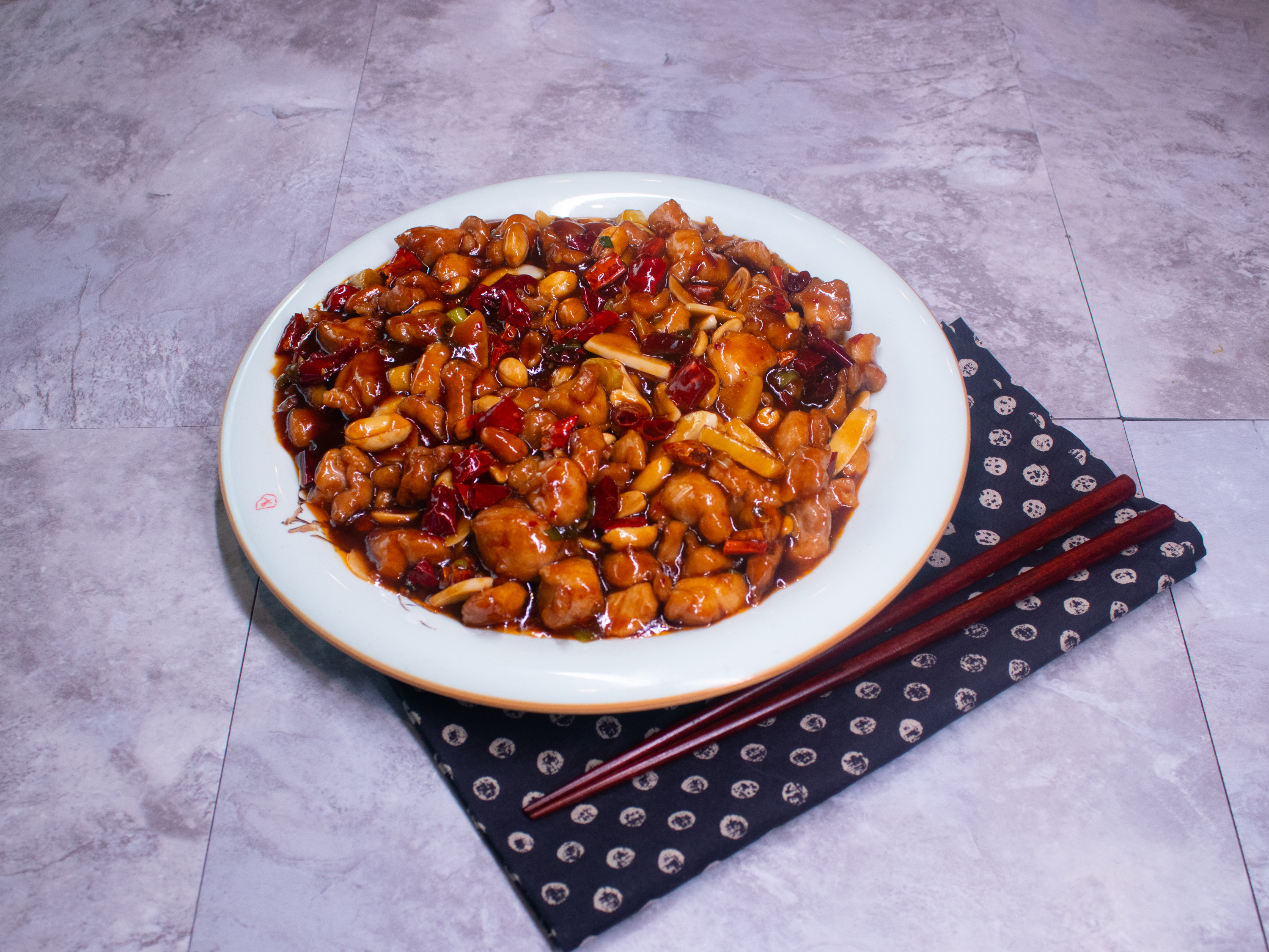 Order Kung Pao Chicken food online from Hu's Cooking store, Houston on bringmethat.com