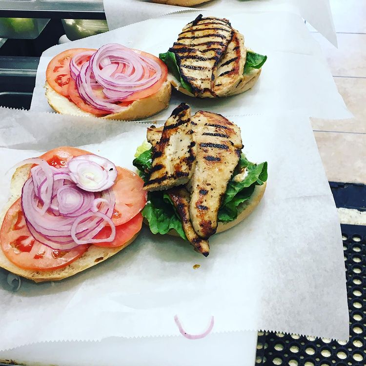 Order Grilled Chicken Sandwich food online from TOP BAGELS store, Fair Lawn on bringmethat.com