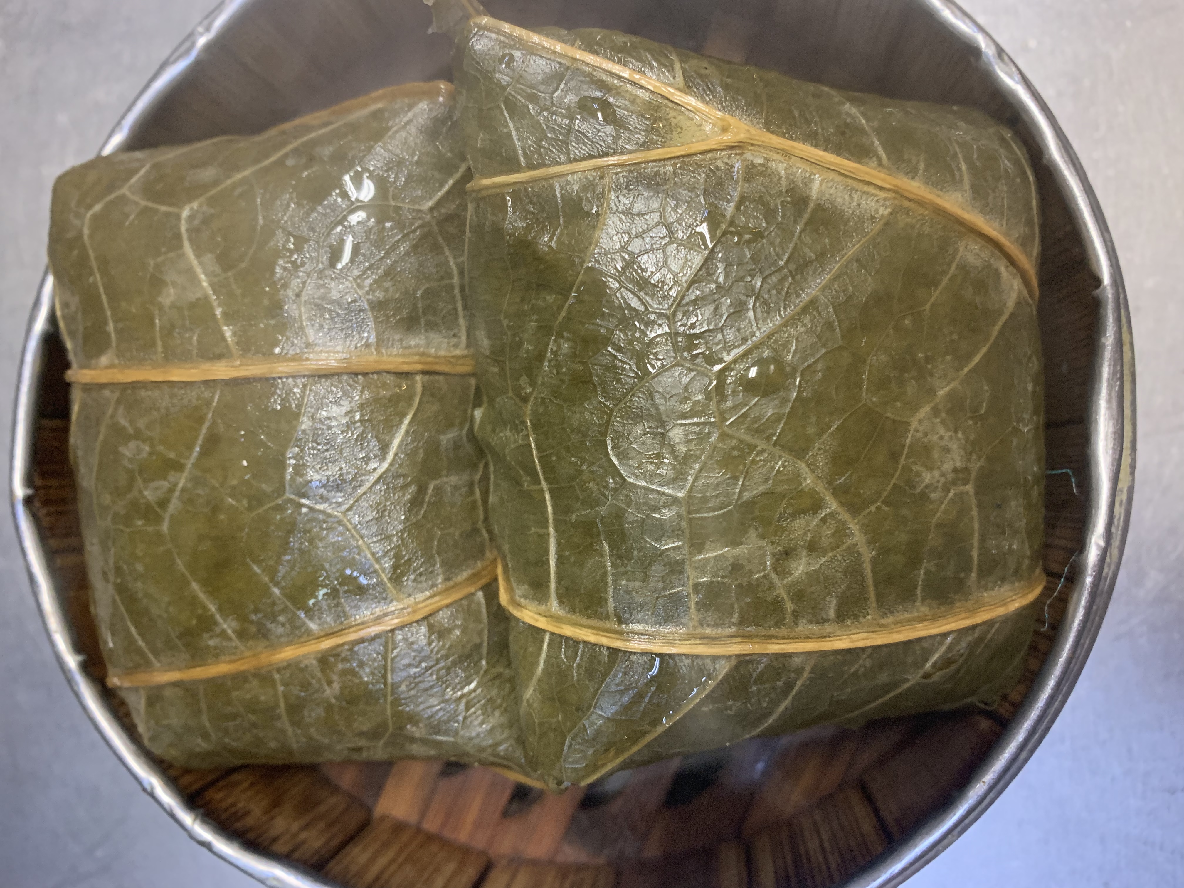 Order 15. Large Steamed Sticky Rice food online from China Cafe store, Chicago on bringmethat.com