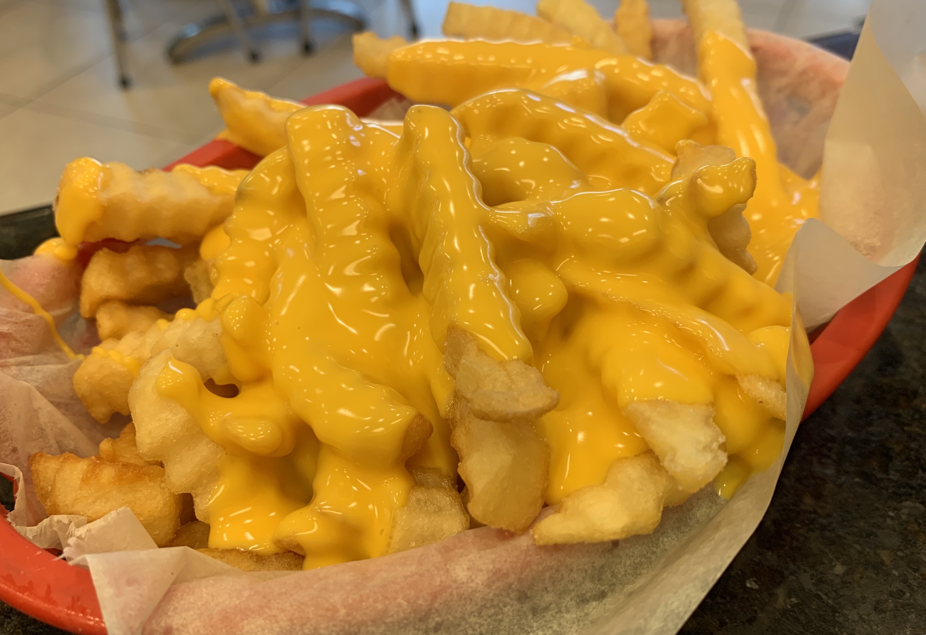 Order Small Cheese Fries food online from Mr. gee's catering store, Chicago on bringmethat.com