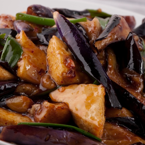 Order Chinese Eggplant with Tofu food online from China A Go Go store, Las Vegas on bringmethat.com