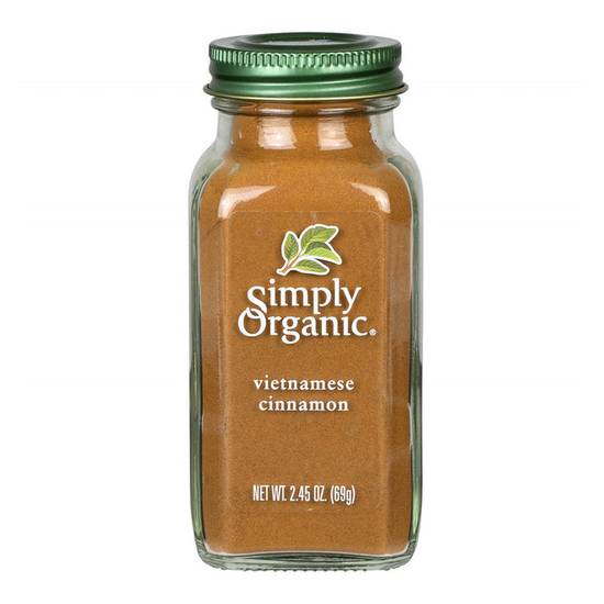 Order Simply Organic Cinnamon 2.45oz food online from Everyday Needs by Gopuff store, Roseville on bringmethat.com