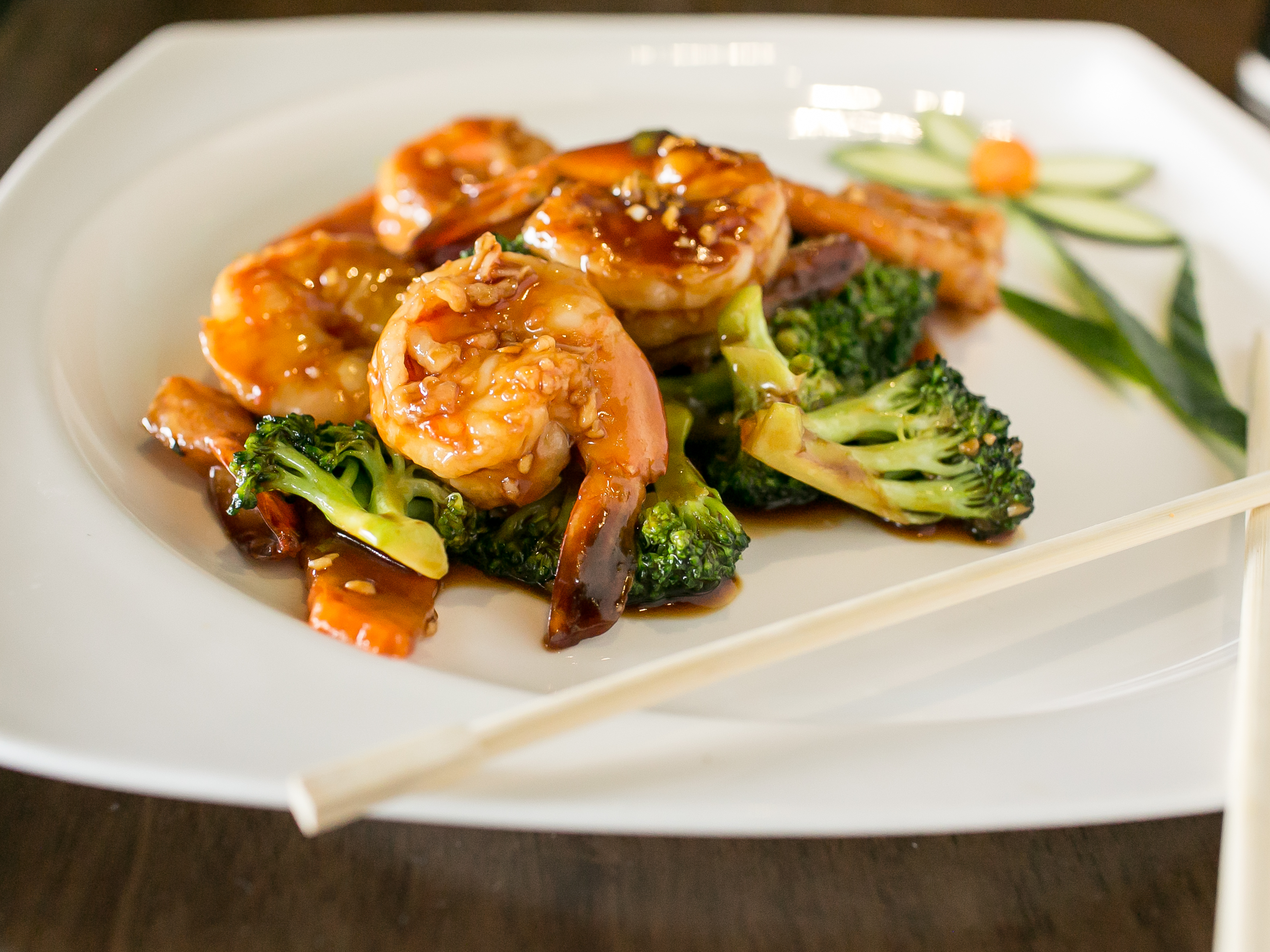 Order Broccoli Shrimp food online from Ocean Asian Cuisine store, Sewell on bringmethat.com