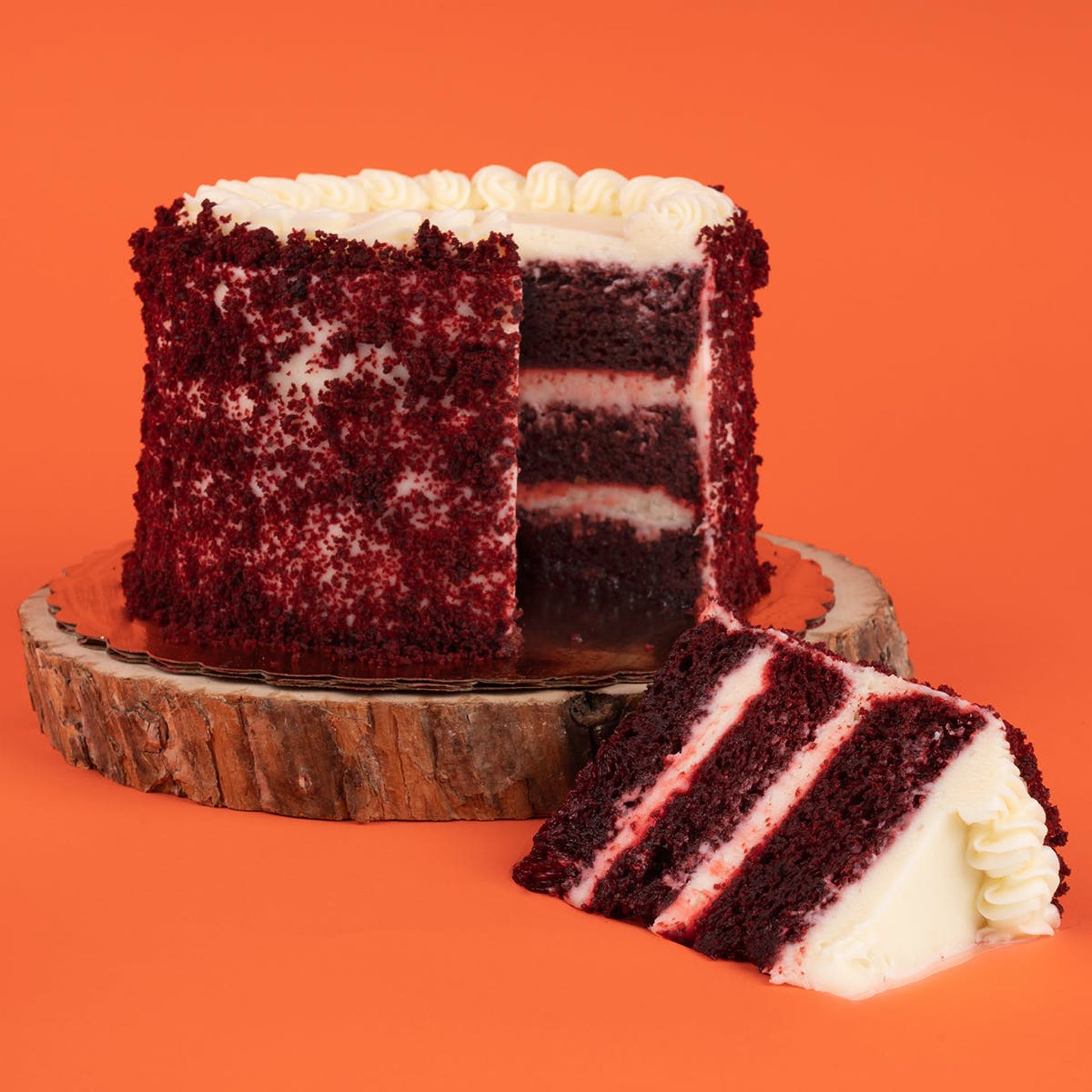 Order red velvet cake food online from Guerrero Juice Bar store, Yonkers on bringmethat.com