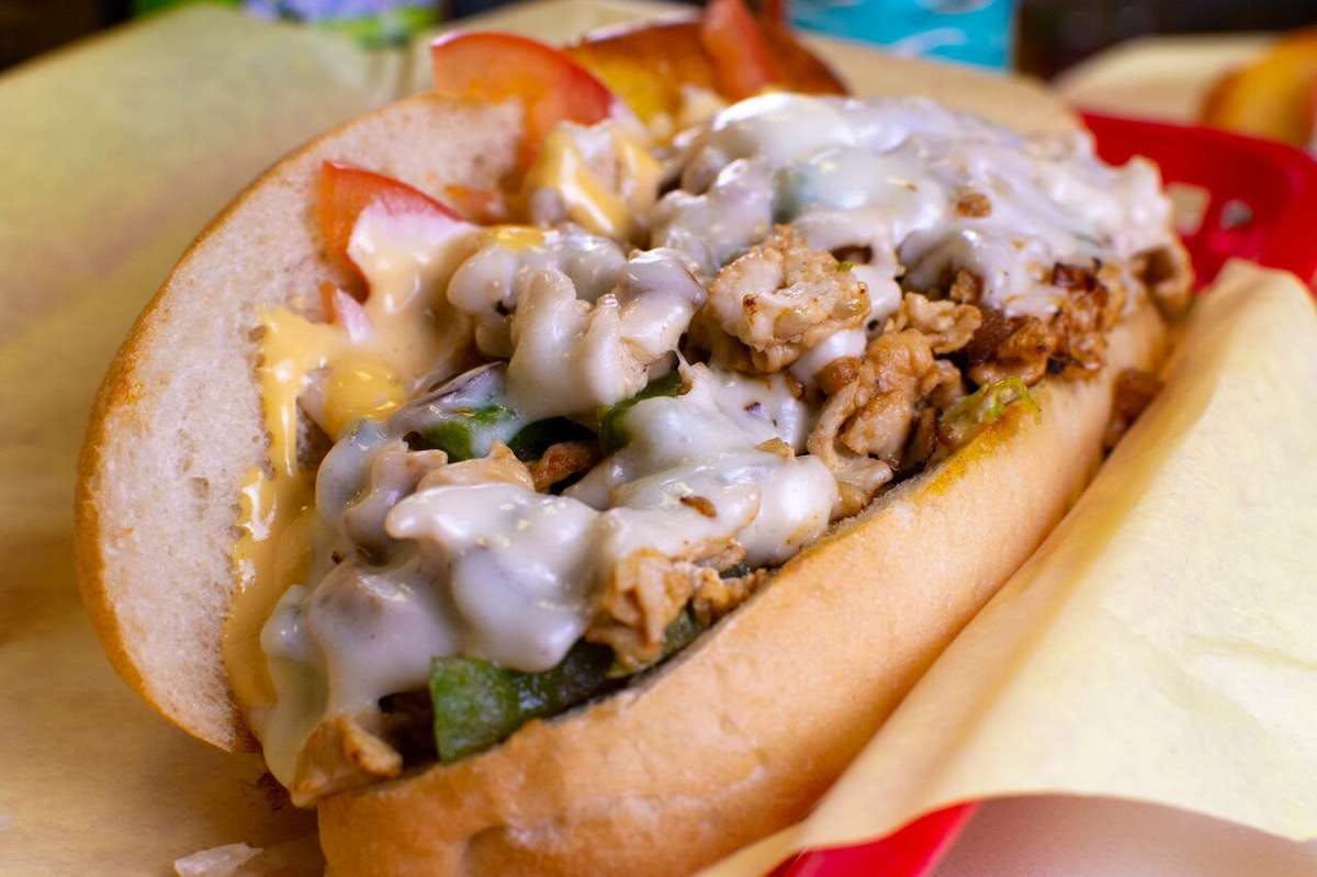 Order Chicken Philly Sub - Regular food online from Jey Subs & Pizza store, Jessup on bringmethat.com