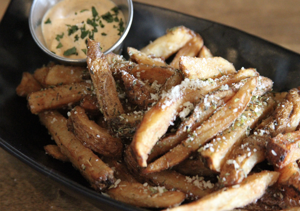Order Parmesan and Herbs Fries food online from Nola Bar & Kitchen store, Chicago on bringmethat.com