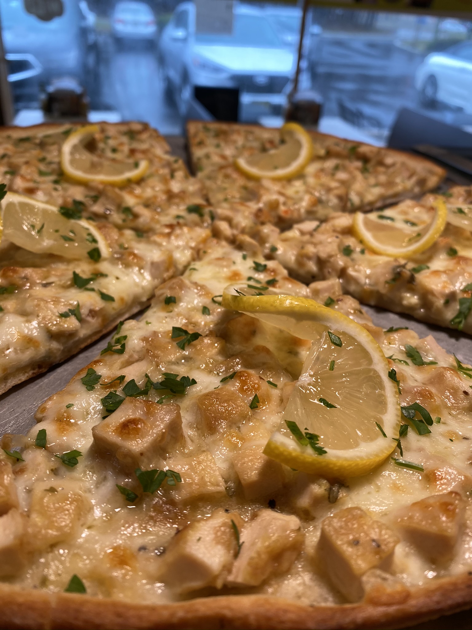 Order Chicken Francaise Pizza food online from Tre Colore store, Middletown on bringmethat.com