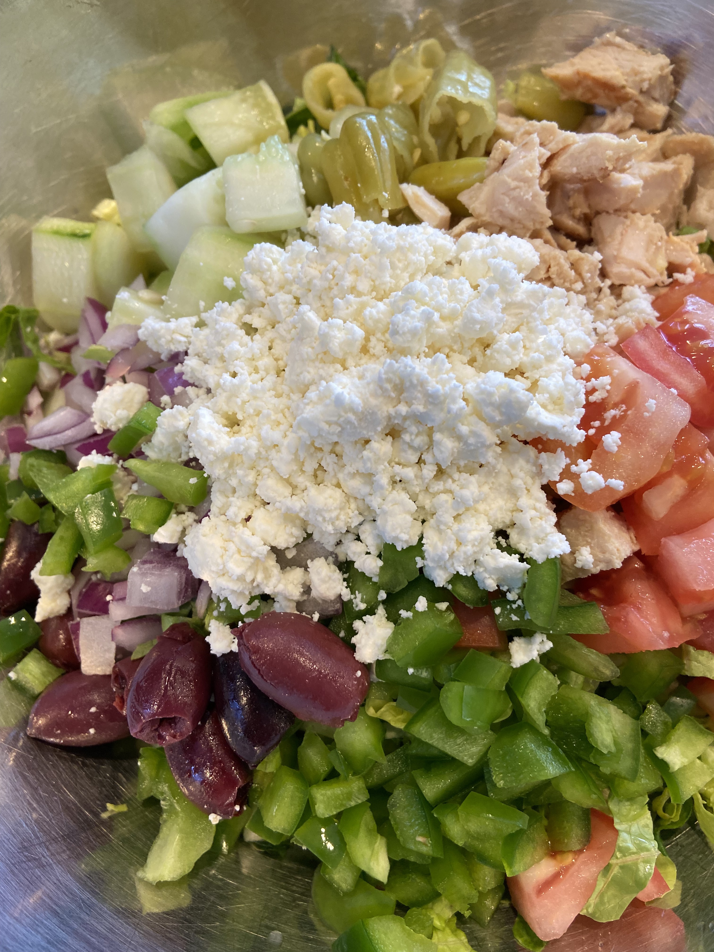 Order Greek Chicken Salad food online from The Chickery store, Washington on bringmethat.com