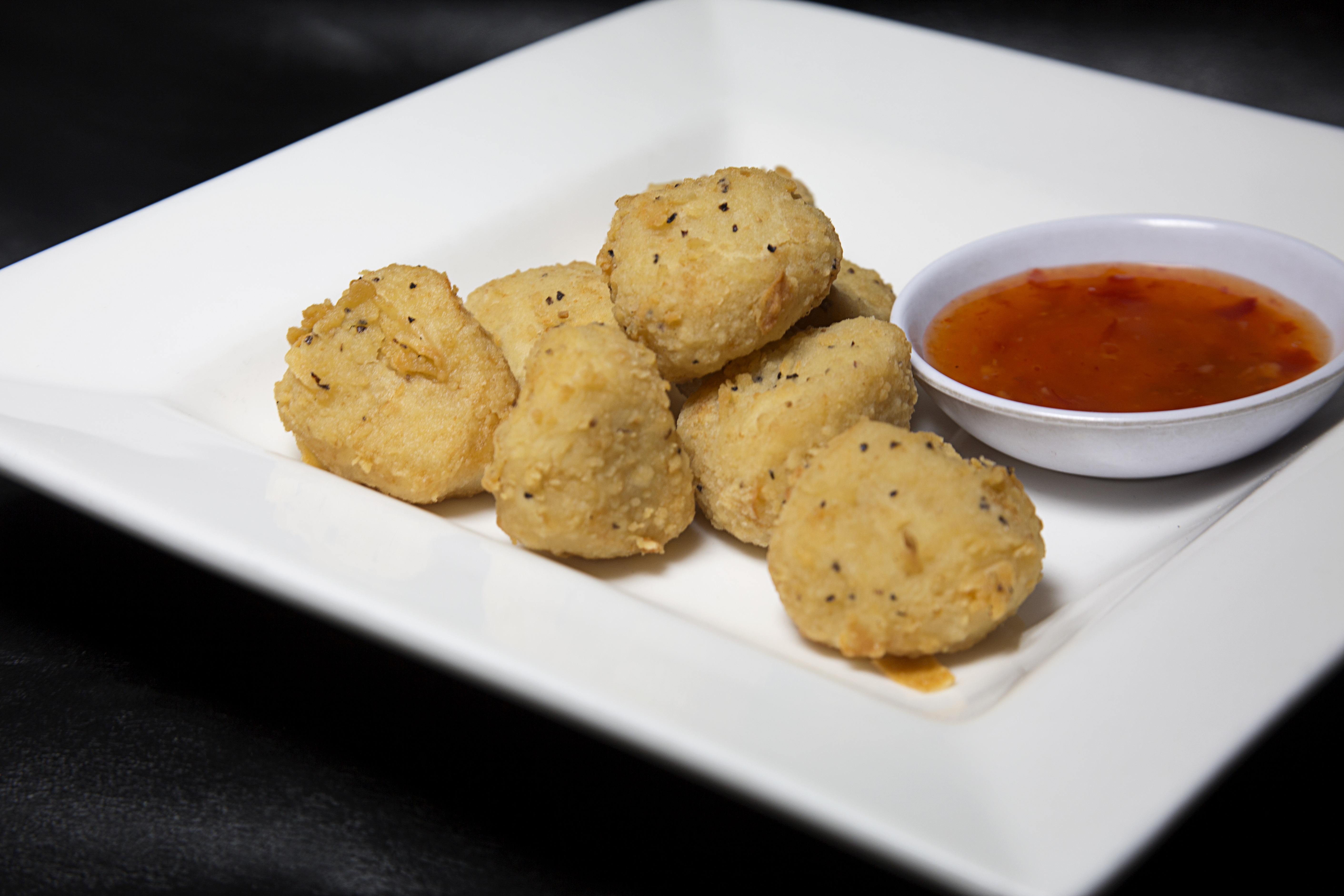 Order Fried Fish Ball food online from Sweet Basil store, Woodside on bringmethat.com