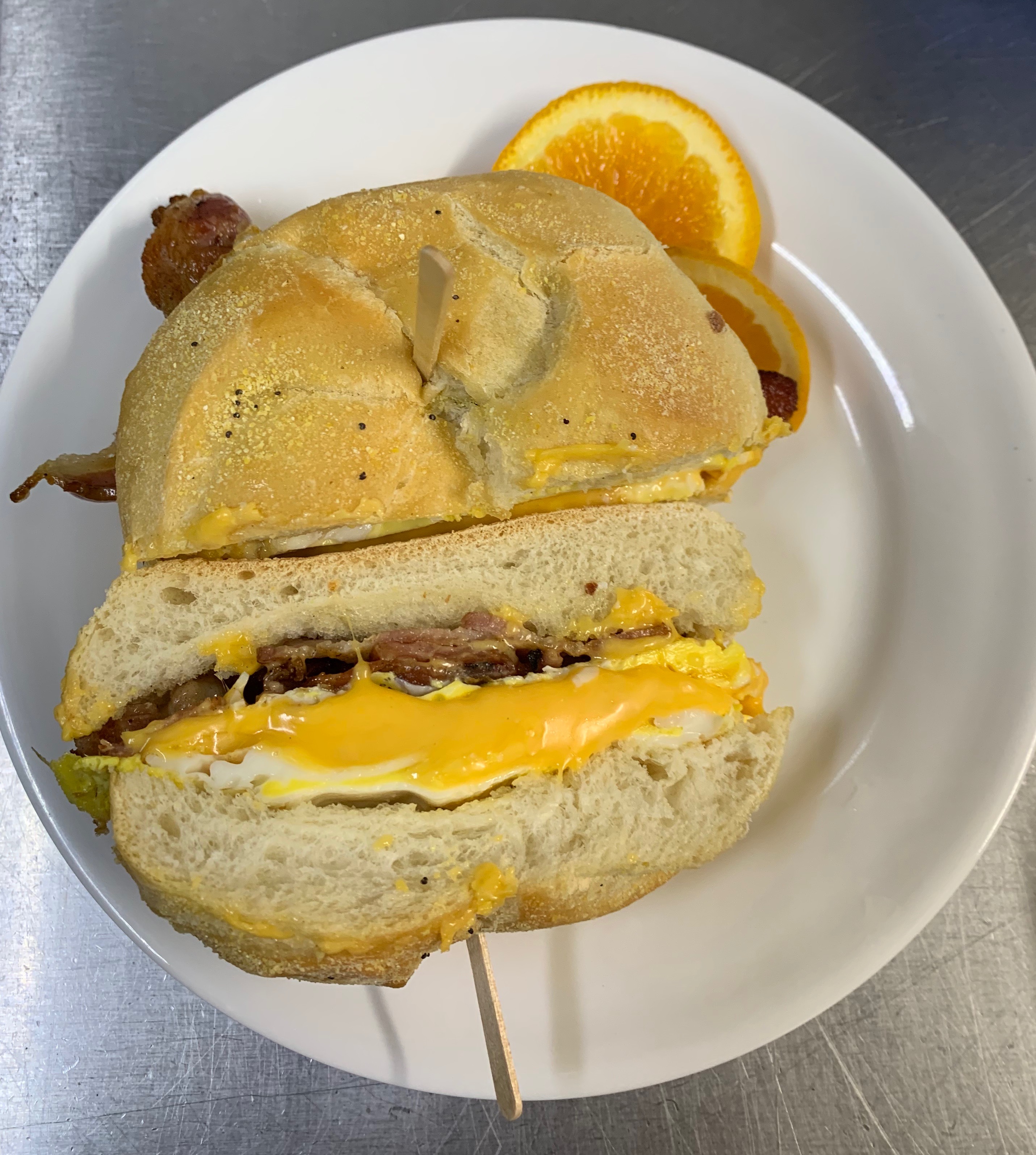 Order Bacon Egg and Cheese food online from Sunrise Coffee House store, Bloomingdale on bringmethat.com