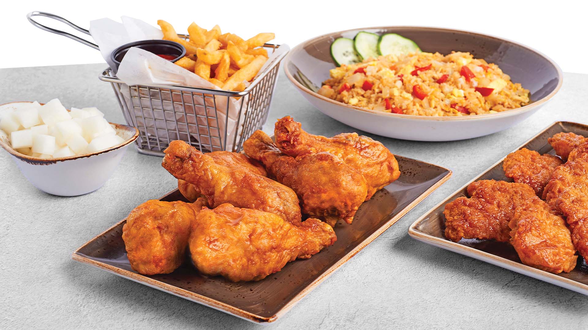 Order Family Meal food online from Bonchon store, San Francisco on bringmethat.com